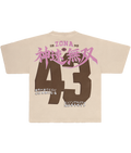 T-SHIRT IVOIRE "43"