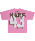 T-SHIRT ROSE "43"
